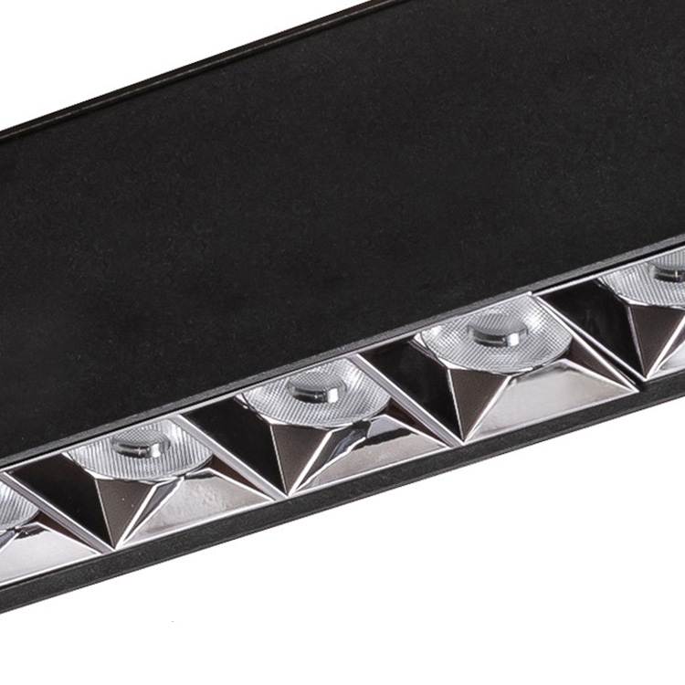 European Office Commercial Modern Aluminum Suspended LED Pendant Linear Light LNL520picture5