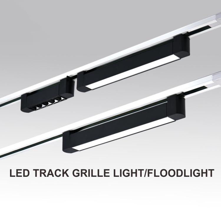 Led Track Spot Light Commercial Linear Led Track Lighting