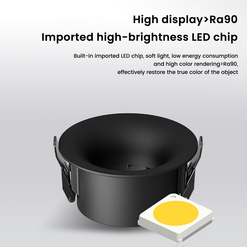 Hotel Indoor Lighting Round Recessed Anti-Glare Led Spotlight Downlight DL2120picture6