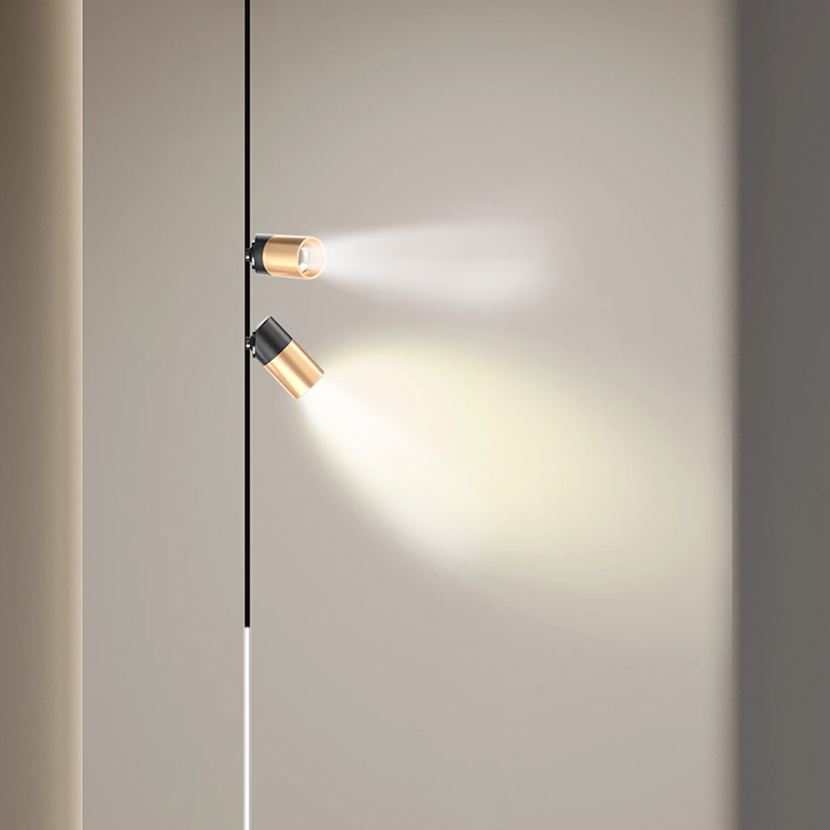 DC 24V 3W Diameter 15MM Mini Track Double Heads Spotlight Light TR1580picture4