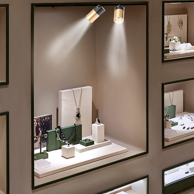 DC 24V 3W Diameter 15MM Mini Track Double Heads Spotlight Light TR1580picture5