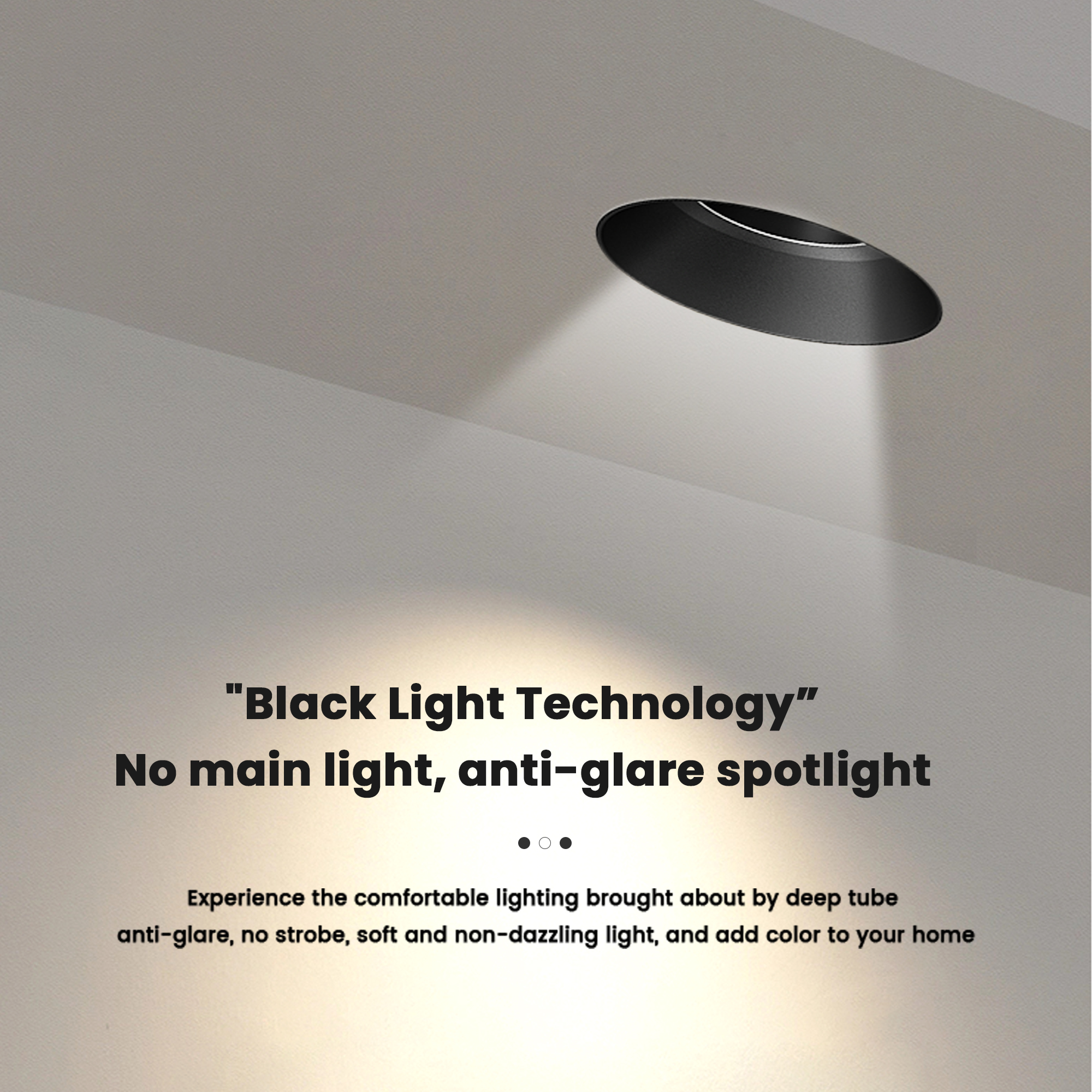 220V Adjustable Anti-Glare Led Spotlight Hotel Face Ring Downlight DL2110picture5