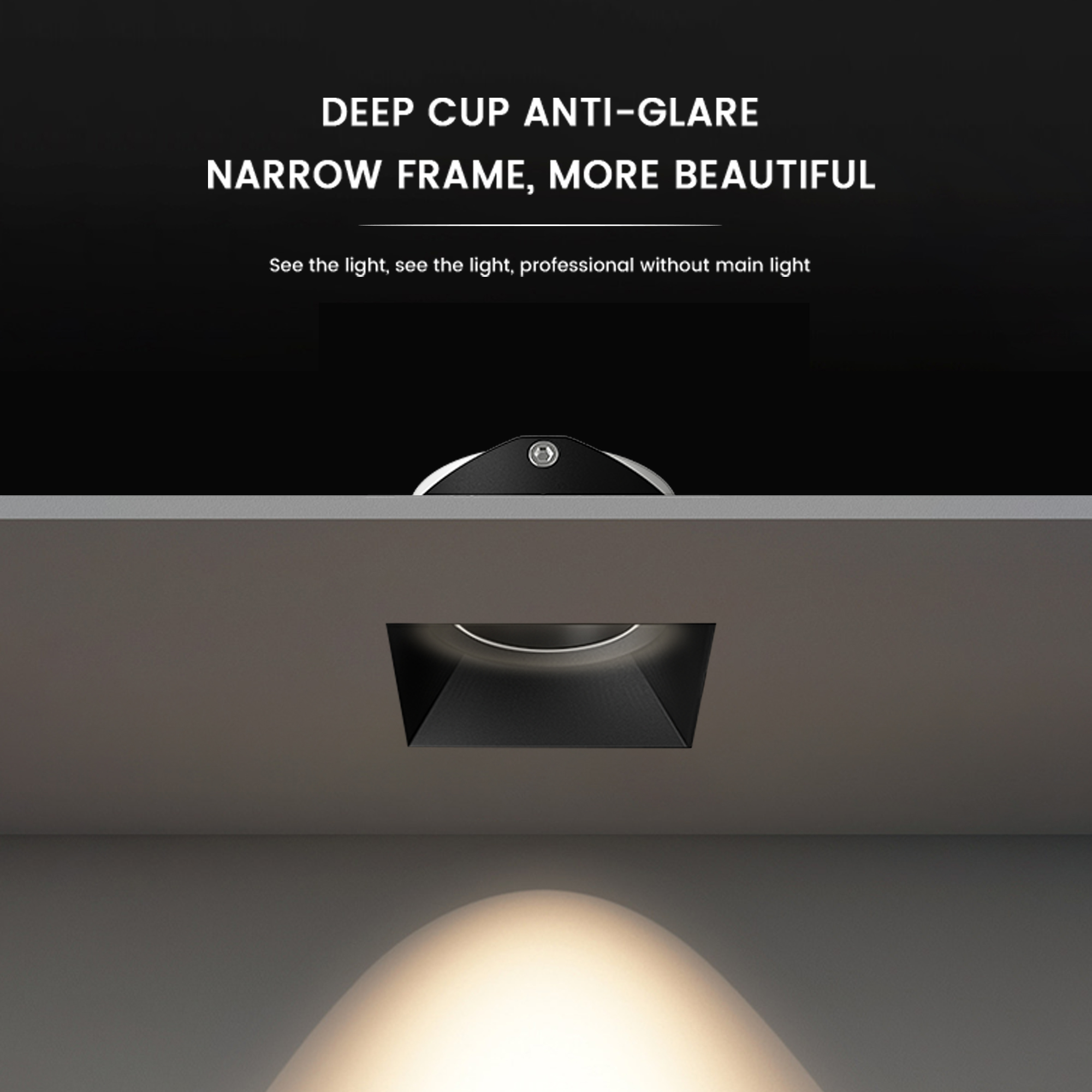 Embedded Lighting Smart Led Face Ring Accessories Downlight DL2100picture4