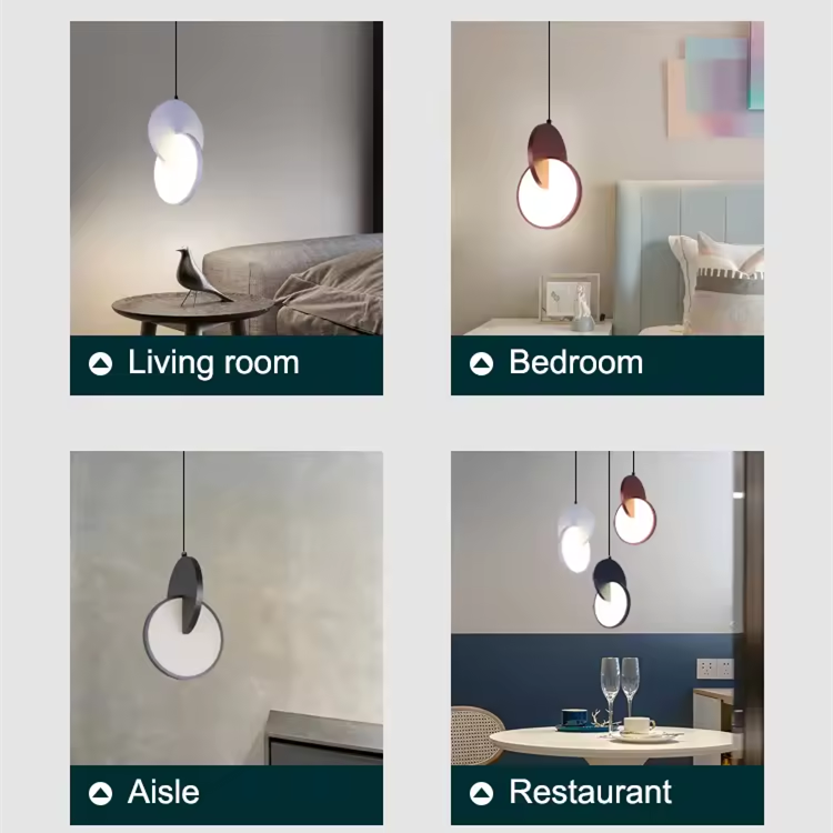 Modern Acrylic Living Room Bedroom Home Furnishing 7W Chandelier CHA700picture5