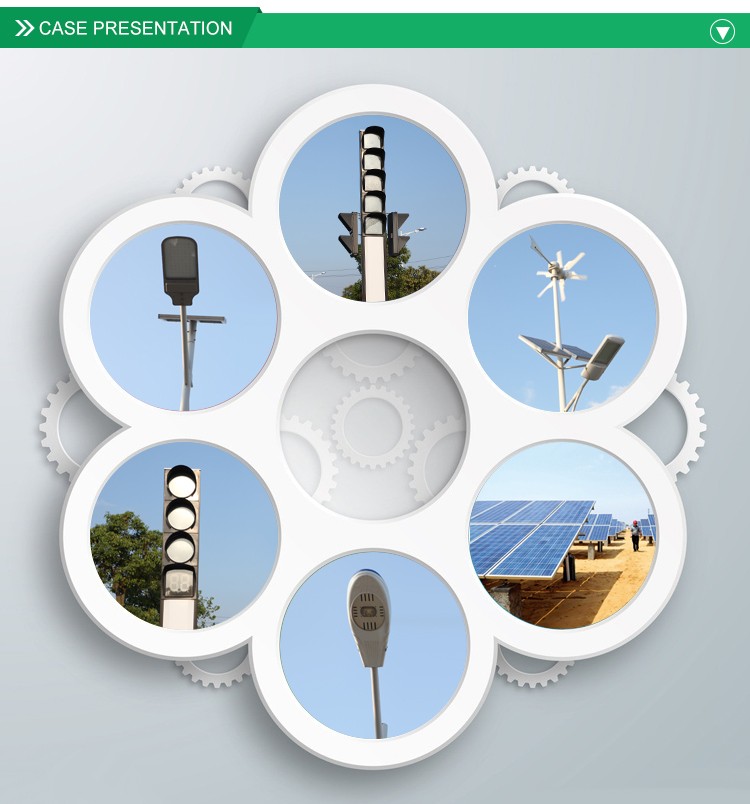 High Efficiency 90W IP65 Solar LED Street Light Outdoor Waterproof All-in-One ABS Body DC Power Supply 6500K Energy Star