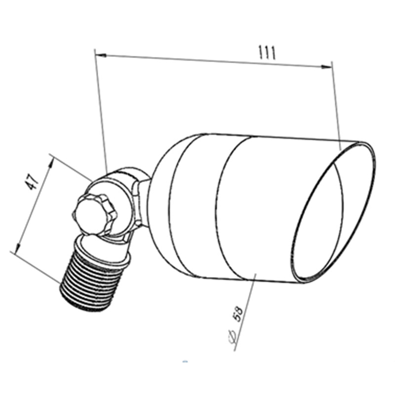 Brass Garder Led Mr16 Bulb Lights Spot Light SPK1850picture2