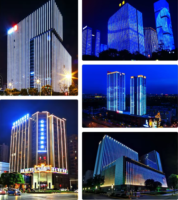 Outdoor RGB LED Aluminum IP65 Waterproof DC24V Wall Washers WW1140picture2