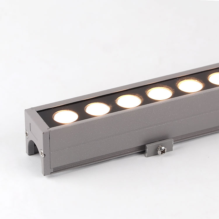 Outdoor RGB LED Linear Pixel Tube Light Aluminum IP65 Waterproof DC24V Wall Washers for Landscape Building Outline Lighting