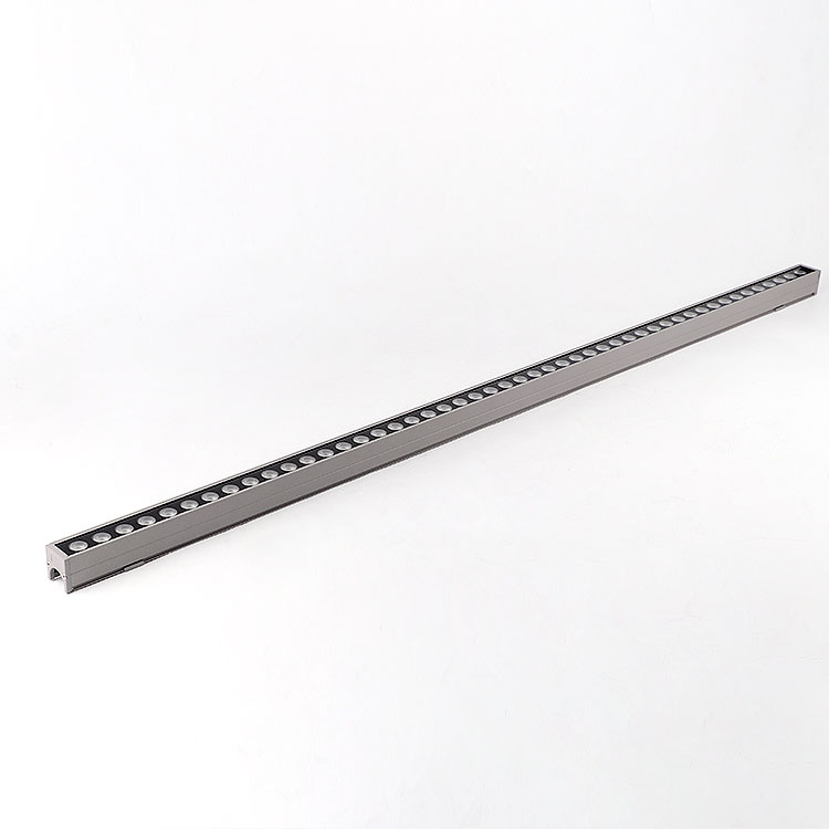 Outdoor RGB LED Linear Pixel Tube Light Aluminum IP65 Waterproof DC24V Wall Washers for Landscape Building Outline Lighting