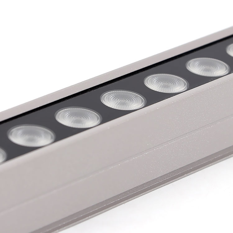 Outdoor RGB LED Linear Pixel Tube Light Aluminum IP65 Waterproof DC24V Wall Washers for Landscape Building Outline Lighting