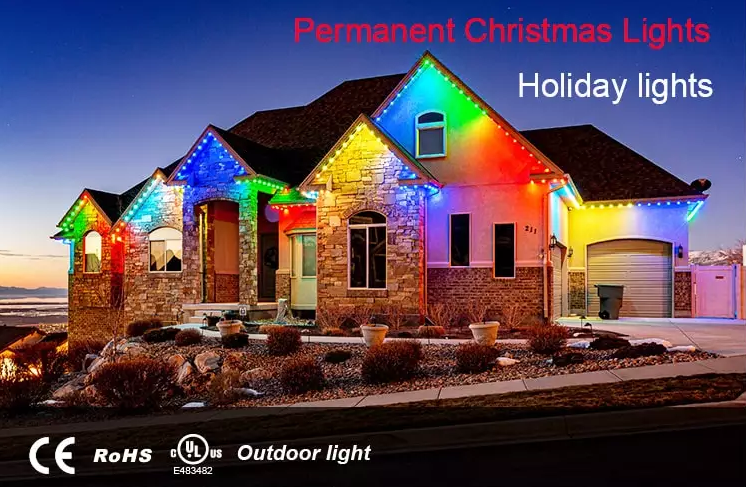 24V RGB Color Changing Waterproof 2.8W Aluminum Track Outdoor Point Lights PXL640picture2