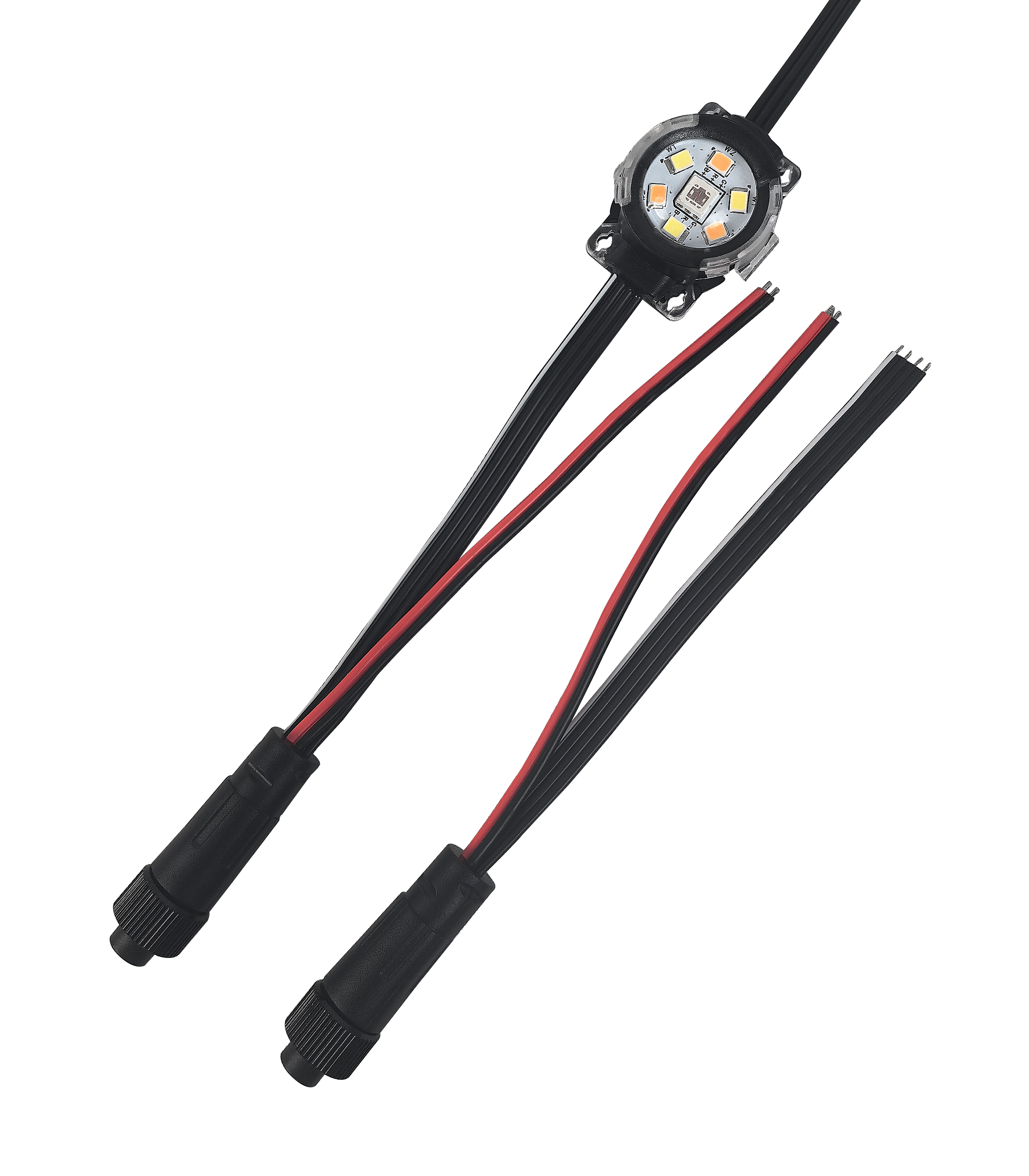 24V RGB Color Changing Waterproof 2.8W Aluminum Track Outdoor Point Lights PXL640picture4