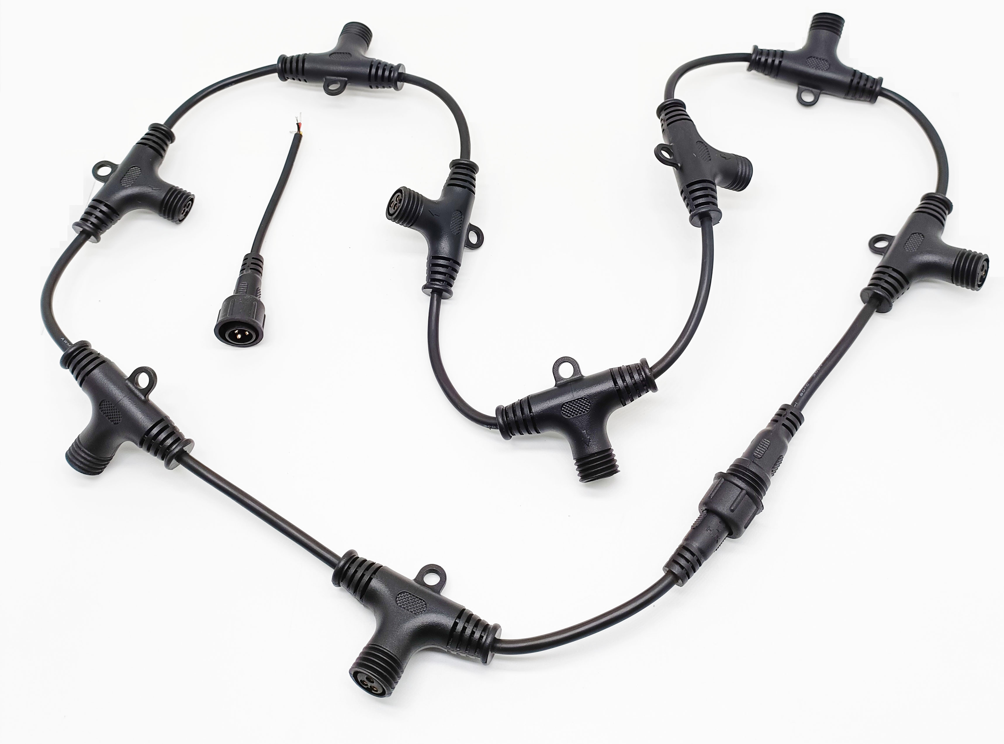 Custom T Type Waterproof Connector Cable Without Branch Lines LCR800picture2