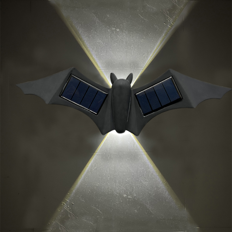 Waterproof Solar Decorative IP65 Butterfly Shape Outdoor Garden LED Wall Lamp SWL2280picture2