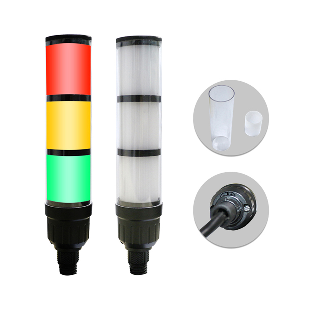 Indicator Lamp 30mm LED Signal Tower Warning Light Plastic Housing for CNC Machine MAC200picture4