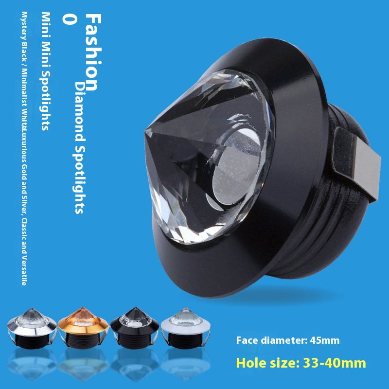 Modern 4cm Small Hole Embedded Anti-Glare Kitchen Downlight DL2080picture2