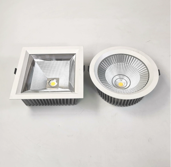 Modern IP65 Waterproof Square 10-50W Aluminum LED Recessed Downlights DL2070picture4