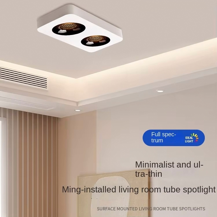 36W High Lumen Ultra-Thin Anti-Glare 4 Head Recessed LED Downlights DL2050picture5