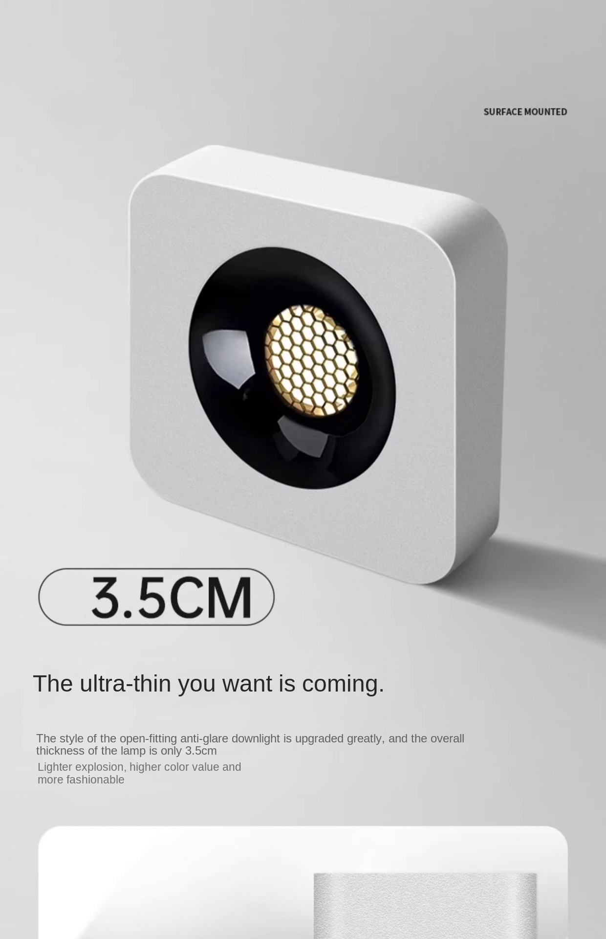 Wholesale 36W High Lumen Ultra-Thin Anti-Glare LED Downlights Four-Head Recessed for Modern Living Rooms and Bedrooms