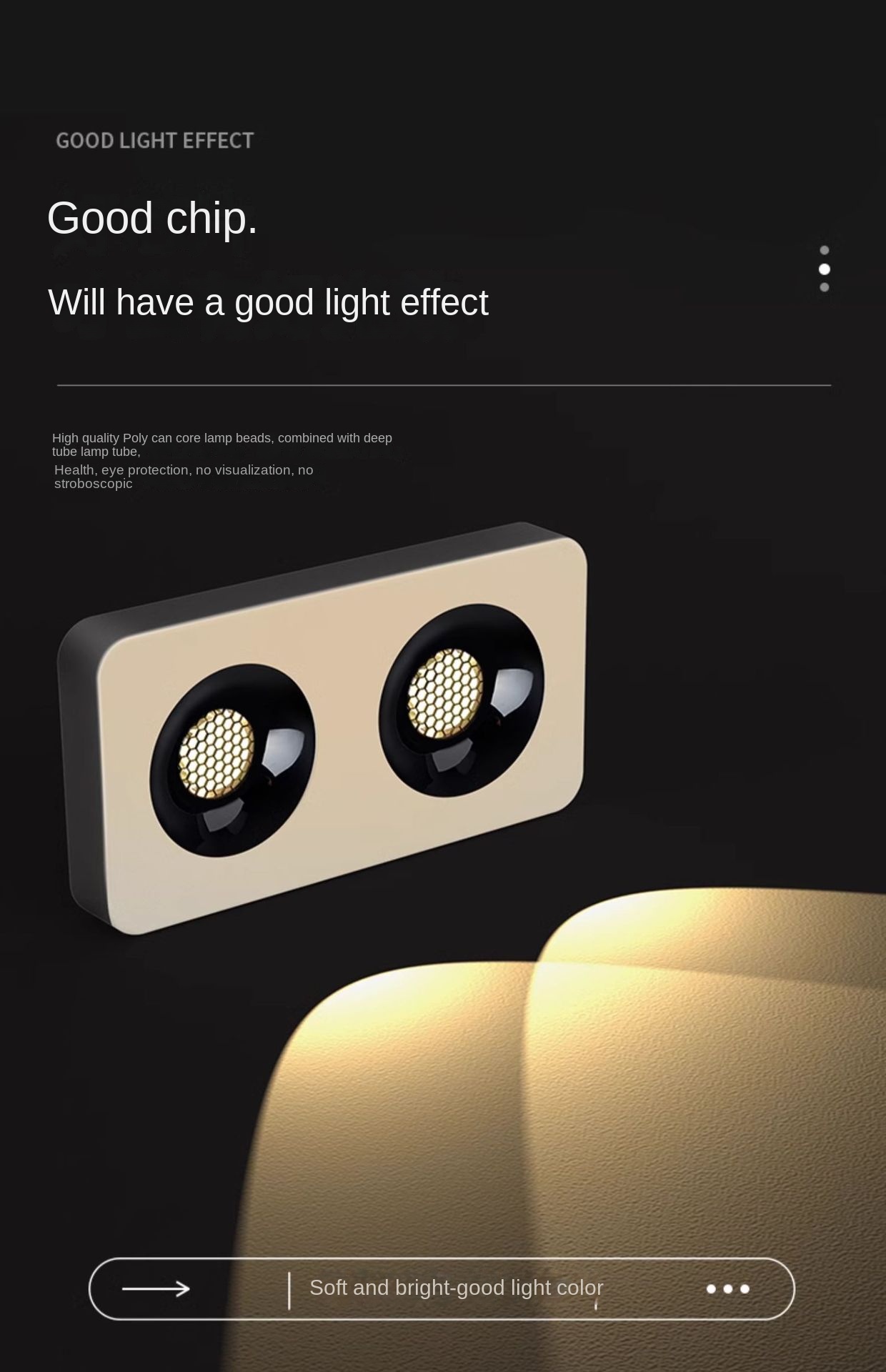 Wholesale 36W High Lumen Ultra-Thin Anti-Glare LED Downlights Four-Head Recessed for Modern Living Rooms and Bedrooms