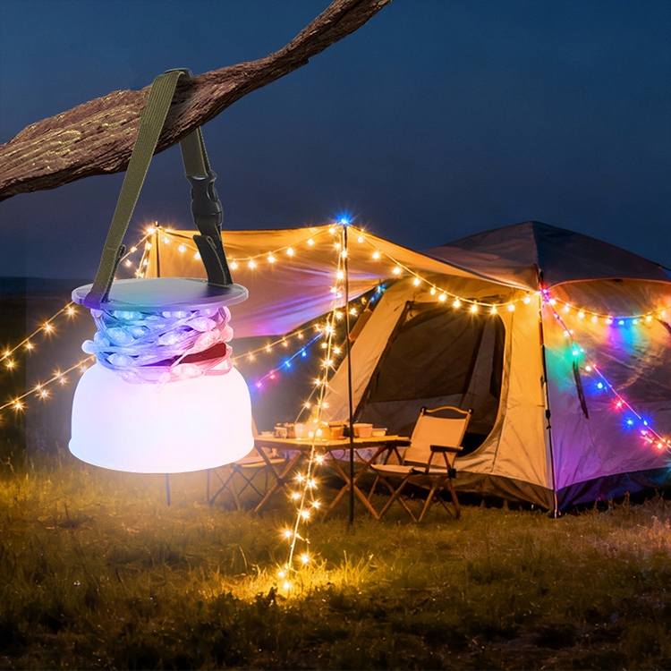 3 in 1 Usb Rechargeable Camping String Light Solar Camping Light CAM760picture5