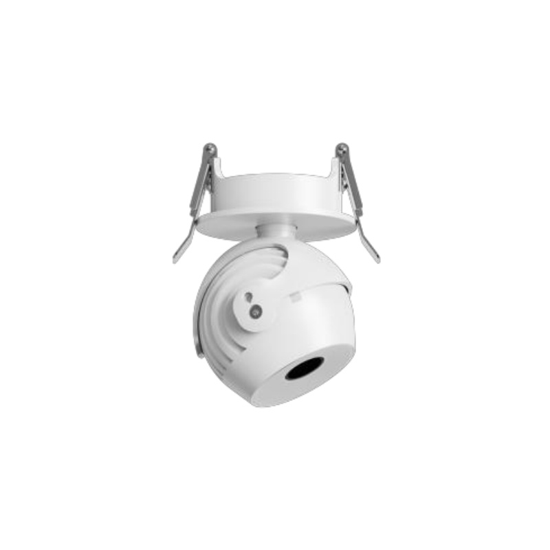 Round IP20 12W Spherical Aluminum Cob Led Spotlight with Cut-out 55mm and 4 Kinds of Optics for Villa Office Building
