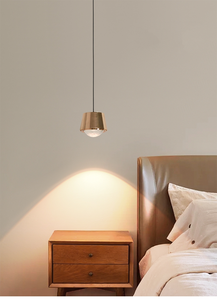 LED Modern Home Decoration Simple Long Line Pendant Light Luxurious Restaurant Light Simple bar Pendant Light