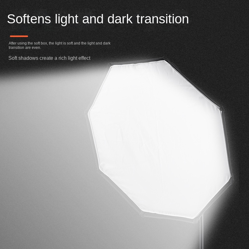 95cm Plastic Soft Light Box Bayonet Studio Light Umbrella Shade Photography Light PHT470picture4