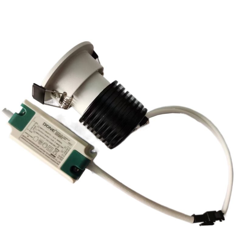 Small Size High Lumen 52mm AC85-265V 8w Cabinet Light Led Downlight