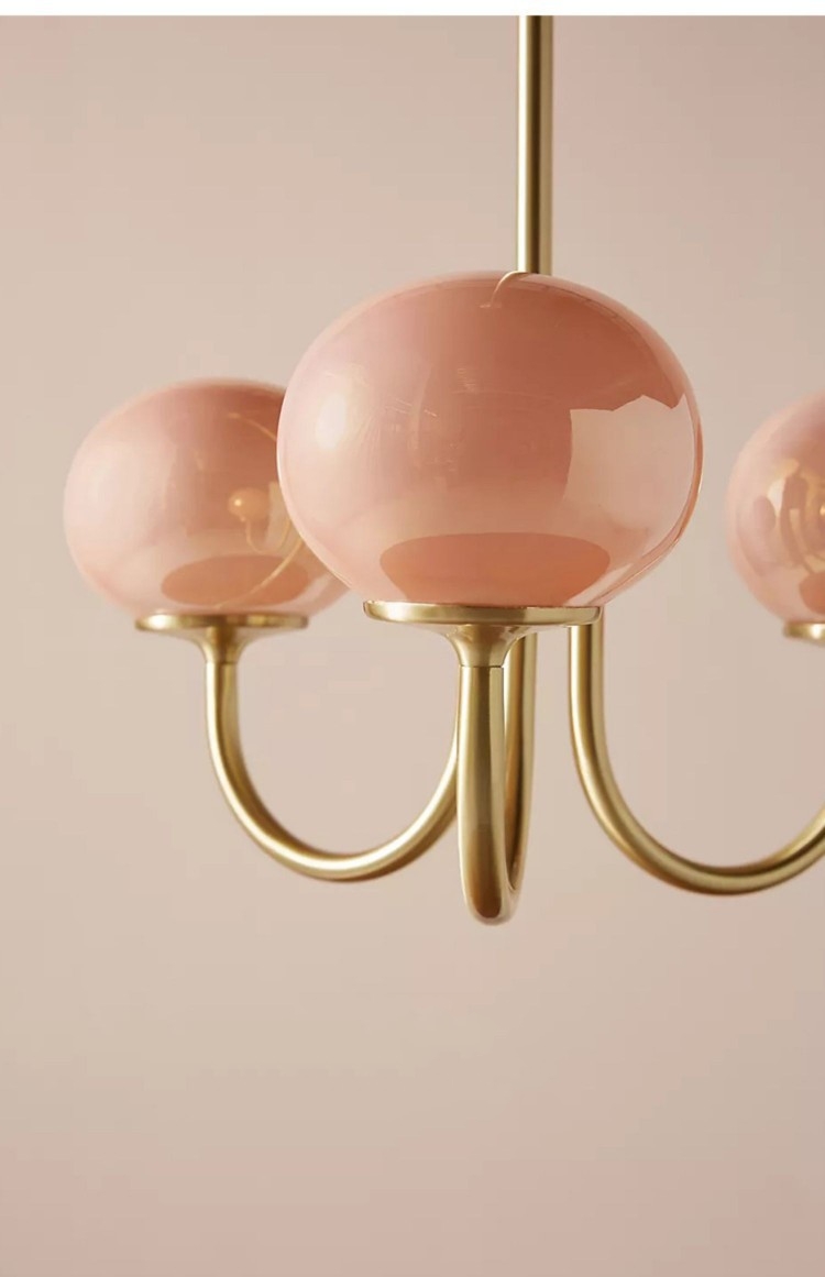 French Retro Modern Brass and Iron Hanging Chandelier with Bauhaus Design-E26 ba<i></i>se 220V for Hotel Bedrooms