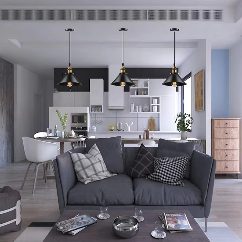 Vintage Industrial Pendant Light E27 Base Hanging Lights RTS490picture4