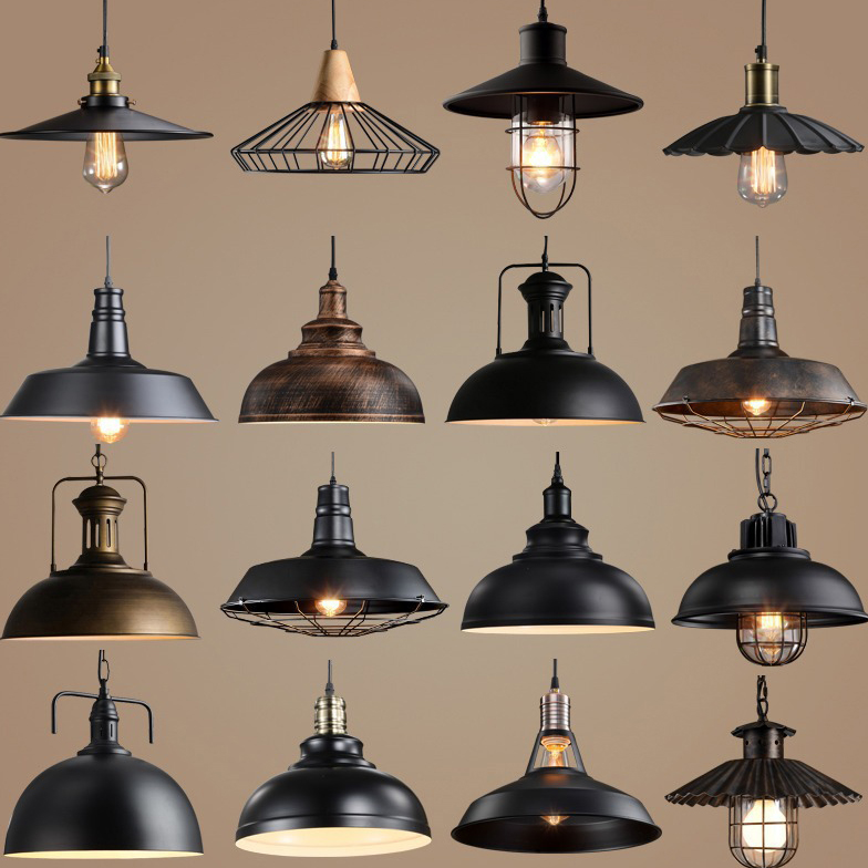 Vintage Industrial Pendant Light E27 Base Hanging Lights RTS490picture6