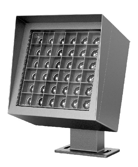 OEM ODM 90W 100W Outdoor Landscape Projection Square Led Bracket Flood Light