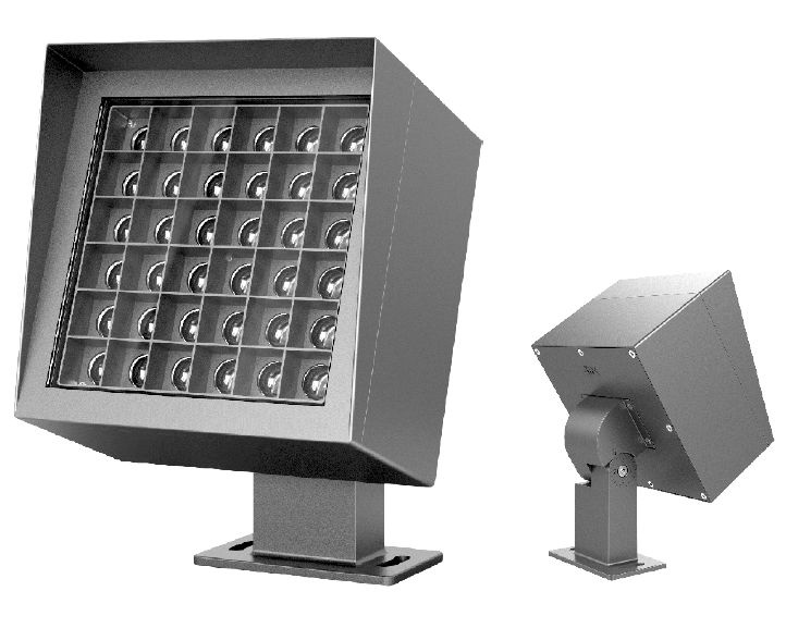 OEM ODM 90W 100W Outdoor Landscape Projection Square Led Bracket Flood Light