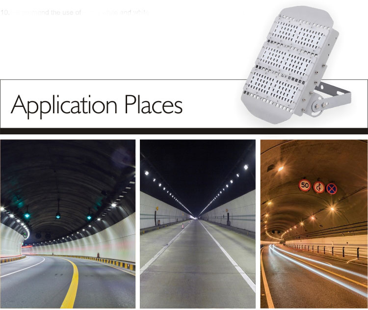 Modern Design 5 Years Warranty Outdoor Ip67 Waterproof Tunnel Lamp 50w 100w 150w 200w 250w 300w Led Tunnel Light