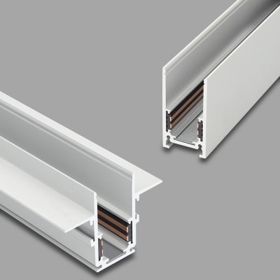 Surface Recessed Aluminum Modern White LED Track Magnetic Bar TBS400picture7