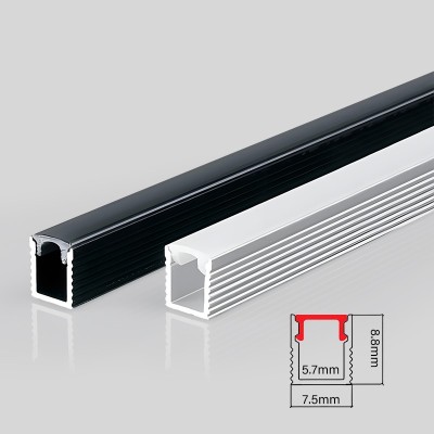 Recessed Anodized Aluminum Channel Track Bar TBS1300picture7