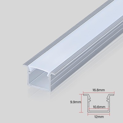 Aluminum LED Profile Track Bar System with Opal Diffuser Scratch-Resistant Smooth TBS2200picture7