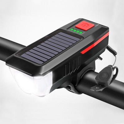 300 Lumens Waterproof Solar Rechargeable LED Bicycle Front Light BKE290picture7