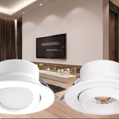 5CCT Selectable Recessed 4 Inch 12W Adjustable Gimbal LED Downlight DL2190picture2