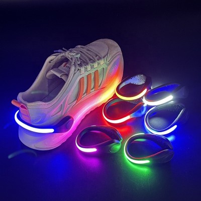 Waterproof Flashlight Cycling Night Running Safety Shoe Clip Battery Light RUN500picture7
