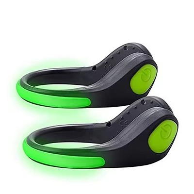 Waterproof Flashlight Cycling Night Running Safety Shoe Clip Battery Light RUN500picture1