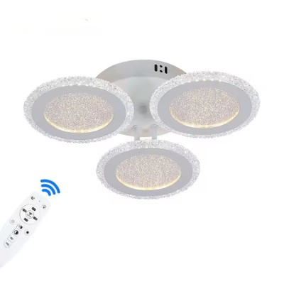 Stepless Dimming Remote Control Modern Acrylic LED Ceiling Light CL1090picture1