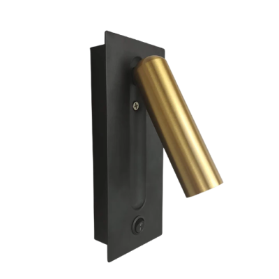 Button Switch & Adjustable 85-265V LED Hotel Bedside Reading Light WL5690picture1