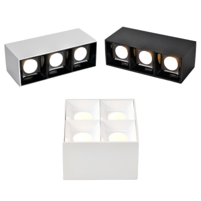 Double Head Three Head COB Indoor Hotel Showroom 7W 10W 15W LED Downlight DL2380picture1