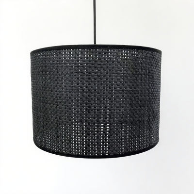 Luxury Modern Classic Black Paper Fabric Lampshade LCS760picture6