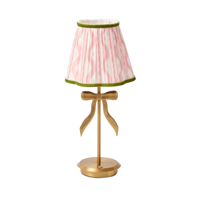 Decorative Rechargeable Desk Lamp with Replaceable Fabric Lampshade DTL3200picture1