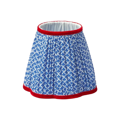 Retro Style Custom Metal Frame Lampshade Hotel Lamp Covers Fabric LCS920picture1