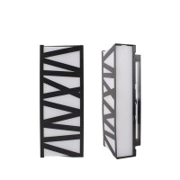 Antique Outdoor Home Classic Metal Glass Design with Remote Wall Light WL6150