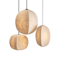 Japanese Style Wabi Sabi Chandelier for Living Spaces JPS300